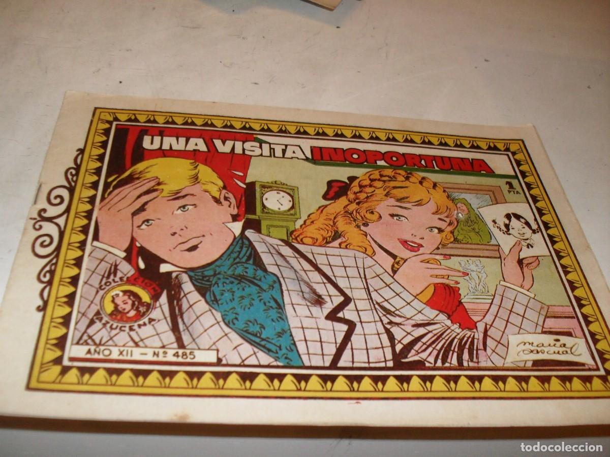 Tebeos: (ORIGINAL)AZUCENA N&ordm; 485,UNA VISITA INOPORTUNA,DE 1215,TORAY,1950