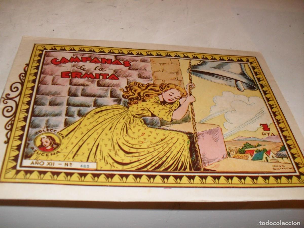 Tebeos: (ORIGINAL)AZUCENA N&ordm; 483,CAMPANADAS DE LA ERMITA,DE 1215,TORAY,1950