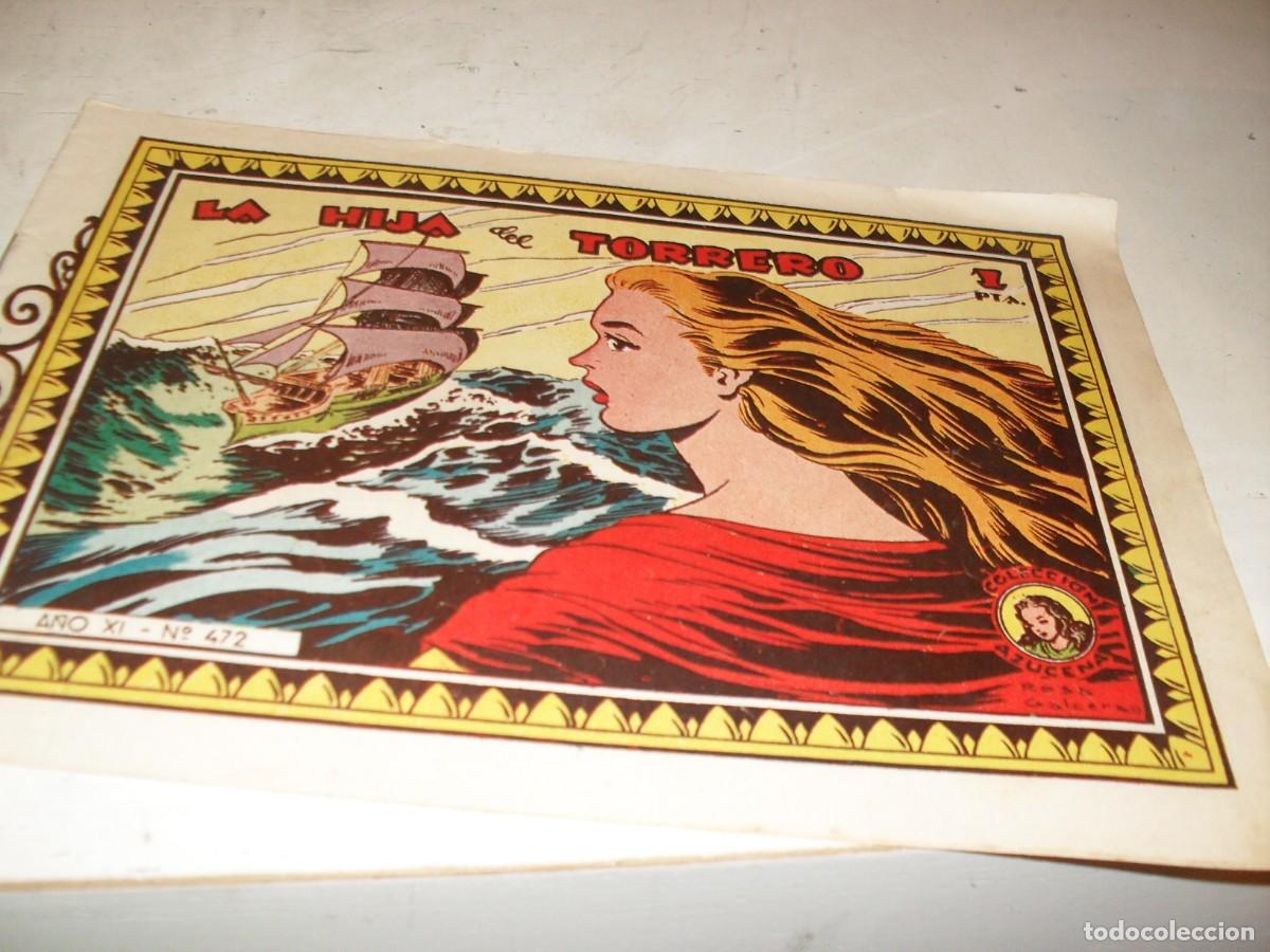 Tebeos: (ORIGINAL)AZUCENA N&ordm; 472,LA HIJA DEL TORRERO,DE 1215,TORAY,1950