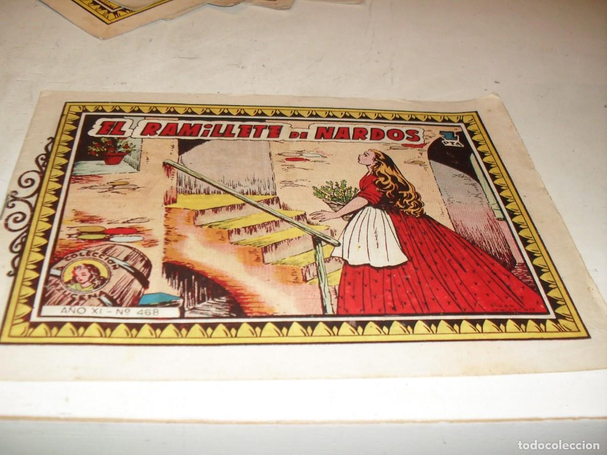 Tebeos: (ORIGINAL)AZUCENA N&ordm; 468,EL RAMILLETE DE NARDOS,DE 1215,TORAY,1950