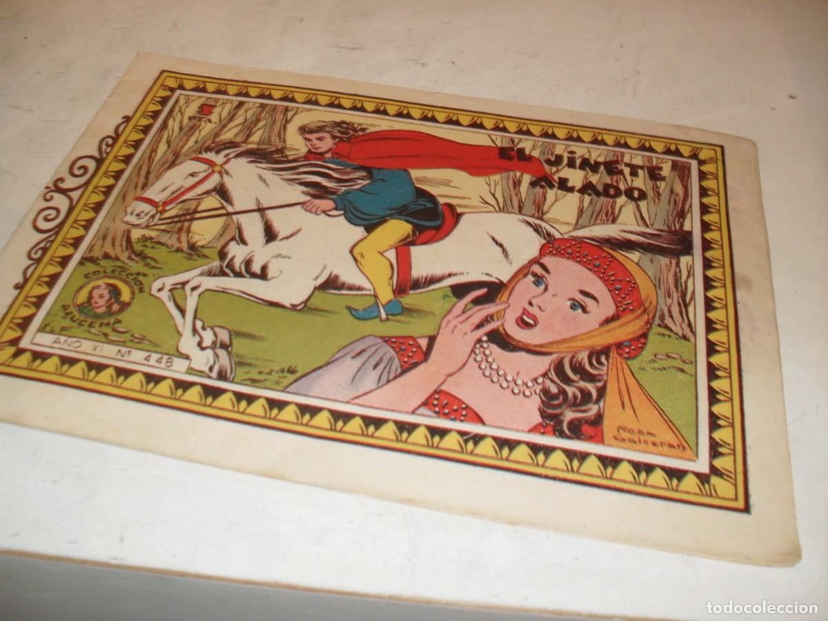 Tebeos: (ORIGINAL)AZUCENA N&ordm; 448,EL JINETE ALADO,DE 1215,TORAY,1950