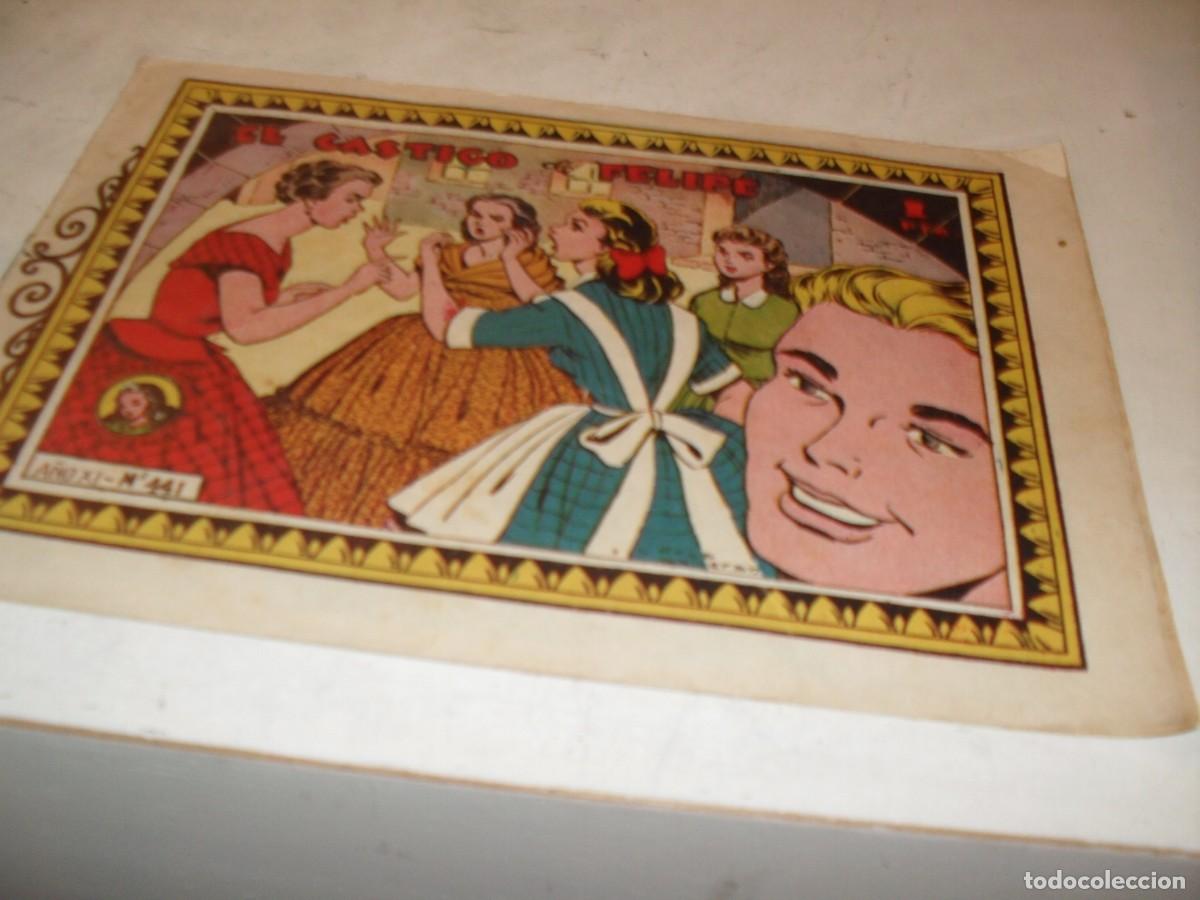 Tebeos: (ORIGINAL)AZUCENA N&ordm; 441,EL CASTIGO DE FELIPE,DE 1215,TORAY,1950