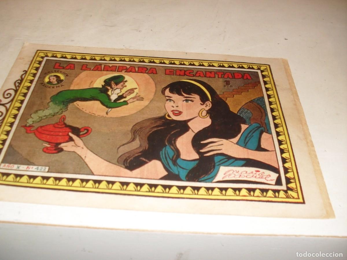 Tebeos: (ORIGINAL)AZUCENA N&ordm; 422,LA LAMPARA ENCANTADA,DE 1215,TORAY,1950