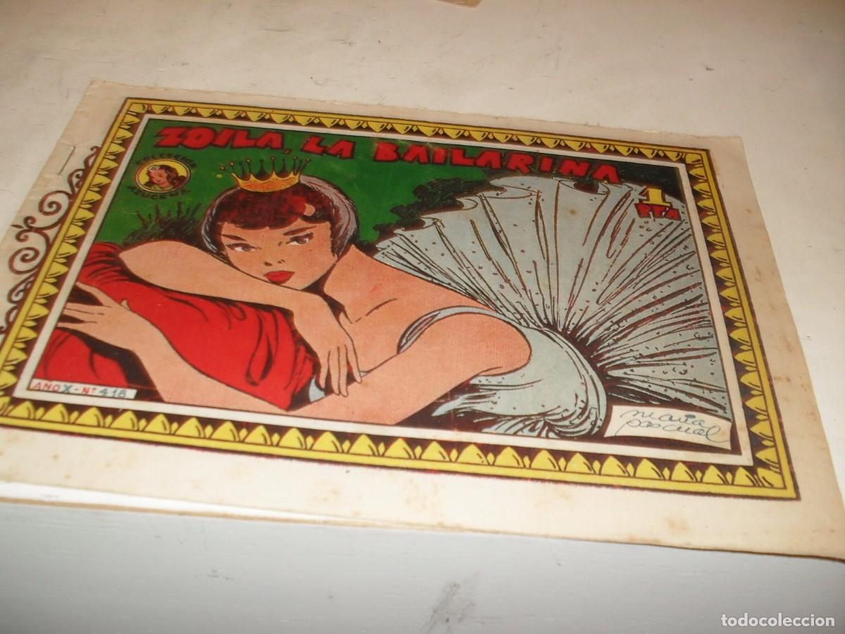 Tebeos: (ORIGINAL)AZUCENA N&ordm; 418,ZOILA,LA BAILARINA,DE 1215,TORAY,1950