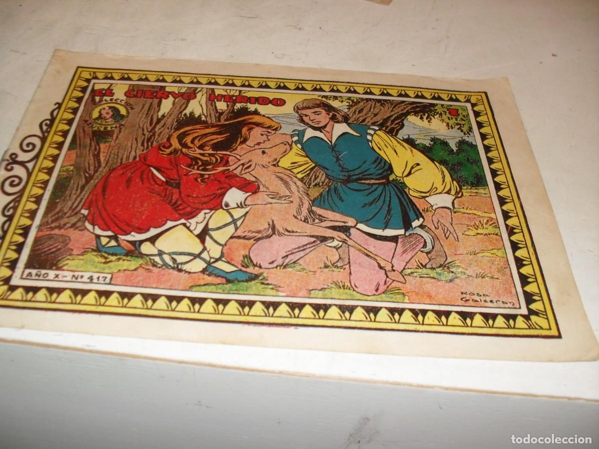 Tebeos: (ORIGINAL)AZUCENA N&ordm; 417,EL CIERVO HERIDO,DE 1215,TORAY,1950