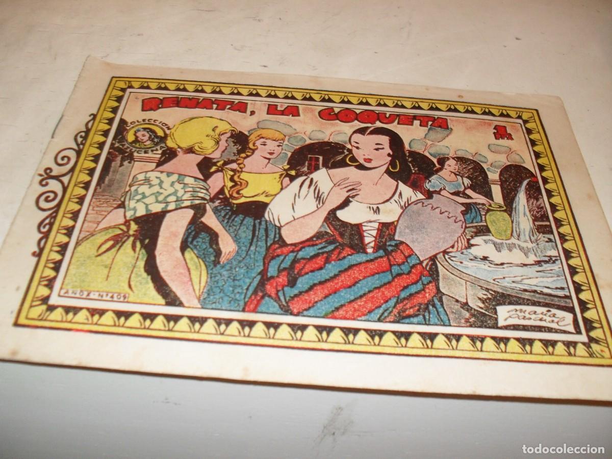 Tebeos: (ORIGINAL)AZUCENA N&ordm; 409,RENATA LA COQUETA,DE 1215,TORAY,1950