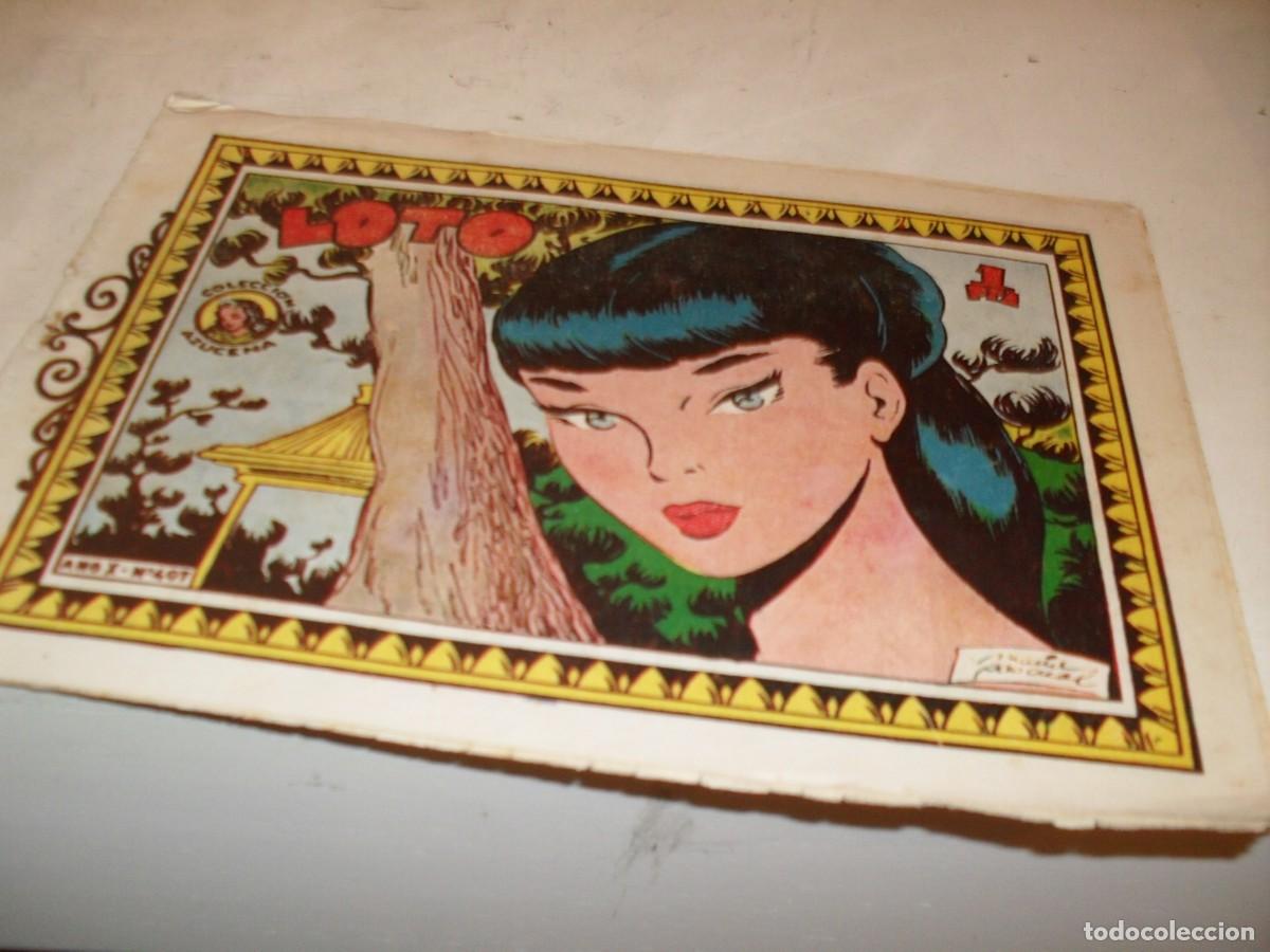 Tebeos: (ORIGINAL)AZUCENA N&ordm; 407,LOTO,DE 1215,TORAY,1950