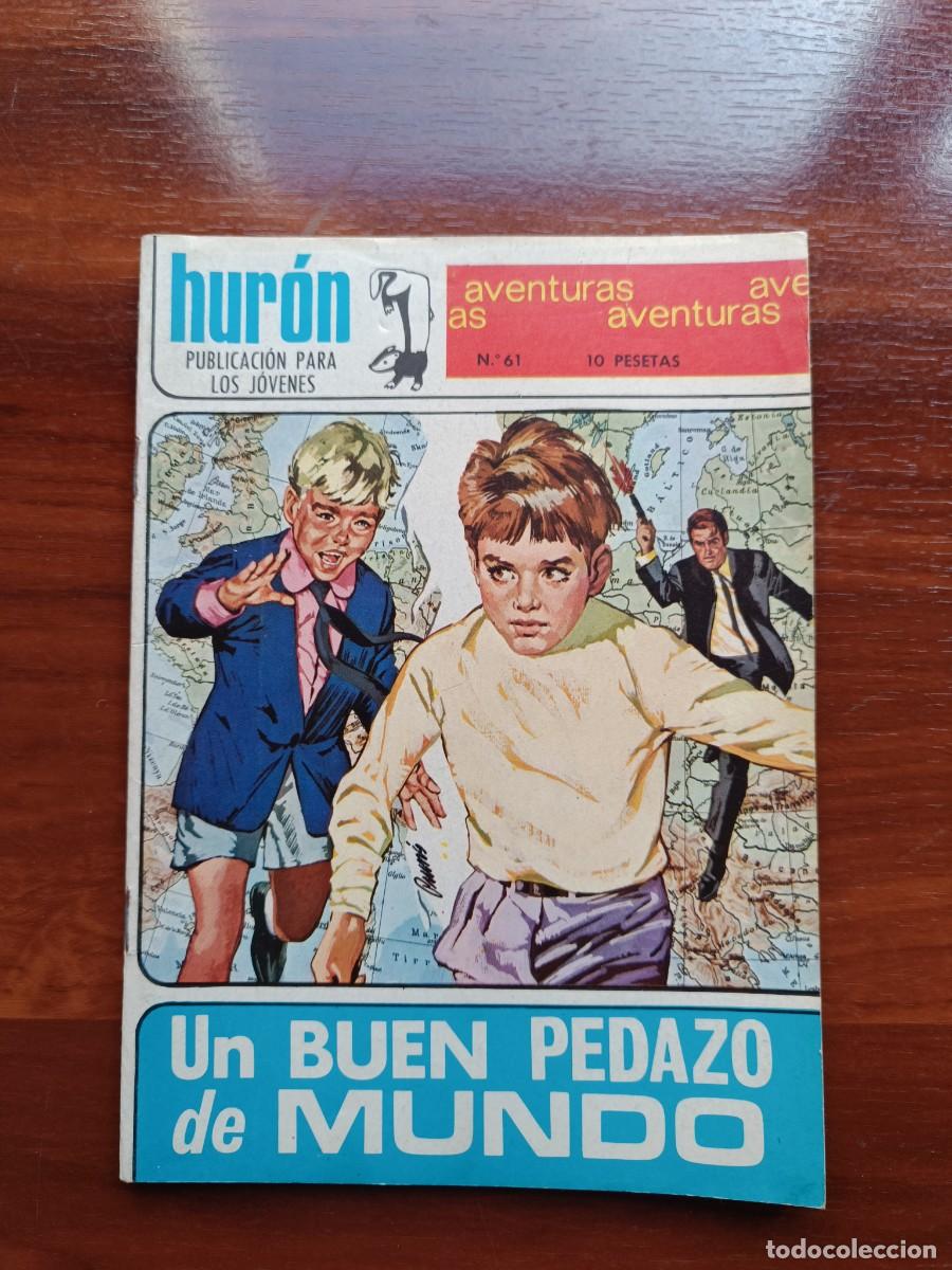 Tebeos: HURON NUMERO 61 - AVENTURAS - UN BUEN PEDAZO DE MUNDO - TORAY - VER FOTOS MUY BUEN ESTADO