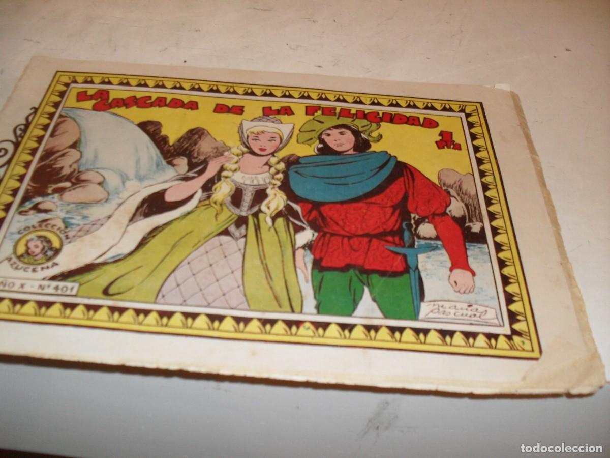 Tebeos: (ORIGINAL)AZUCENA N&ordm; 401,LA CASCADA DE LA FELICIDAD,DE 1215,TORAY,1950