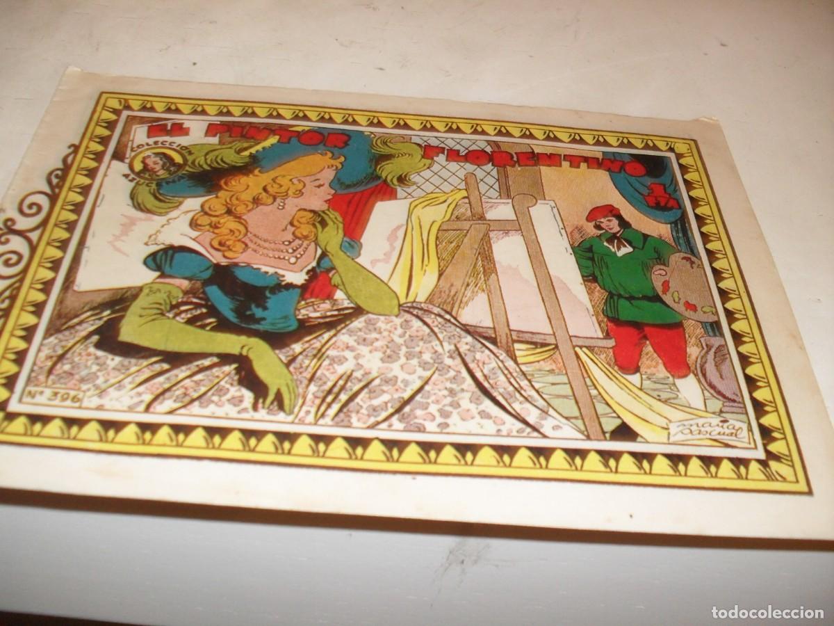 Tebeos: (ORIGINAL)AZUCENA N&ordm; 396,EL PINTOR FLORENTINO,DE 1215,TORAY,1950