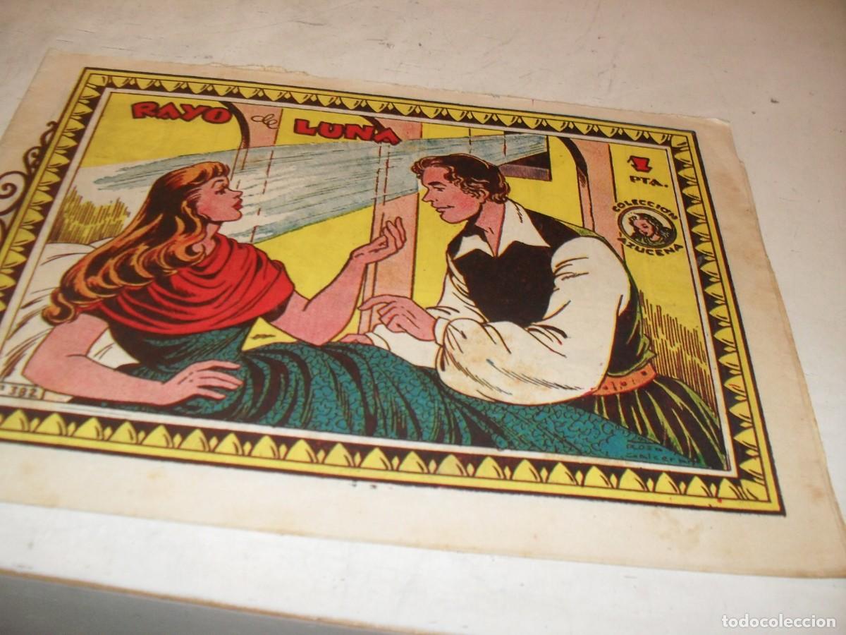 Tebeos: (ORIGINAL)AZUCENA N&ordm; 382,RAYO DE LUNA,DE 1215,TORAY,1950
