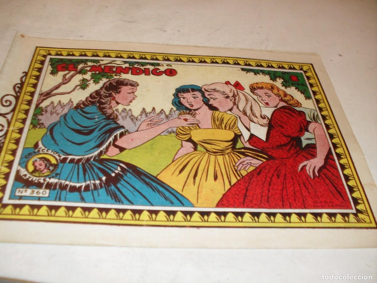 Tebeos: (ORIGINAL)AZUCENA N&ordm; 360,EL MENDIGO,DE 1215,TORAY,1950