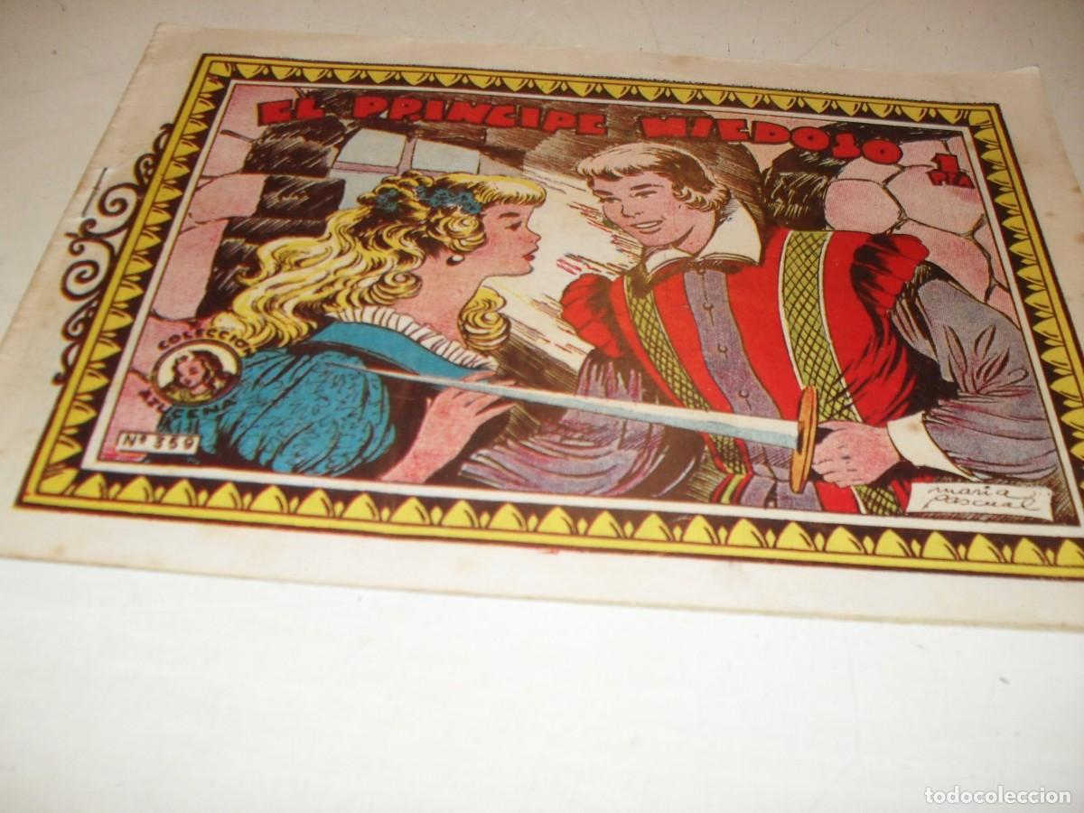 Tebeos: (ORIGINAL)AZUCENA N&ordm; 359,EL PRINCIPE MIEDOSO,DE 1215,TORAY,1950
