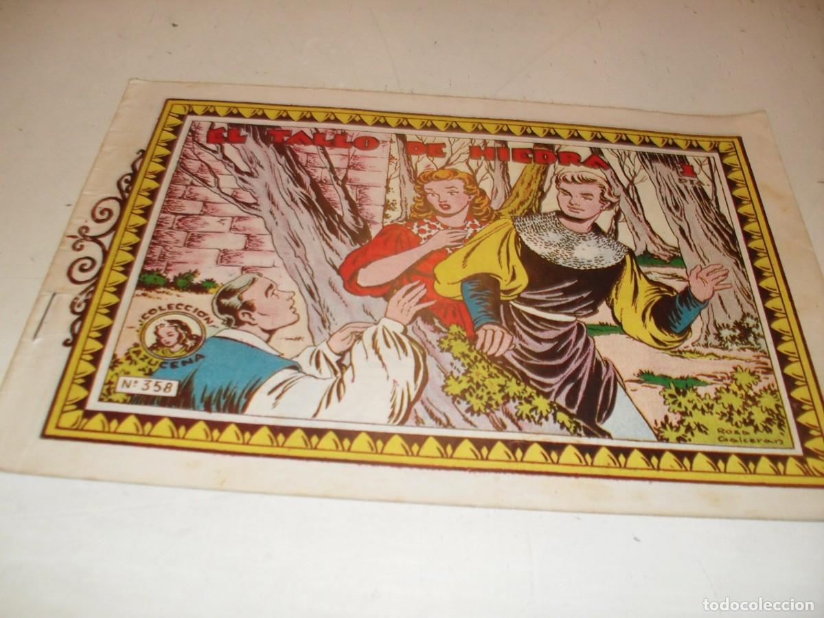 Tebeos: (ORIGINAL)AZUCENA N&ordm; 358,EL TALLO DE HIEDRA,DE 1215,TORAY,1950