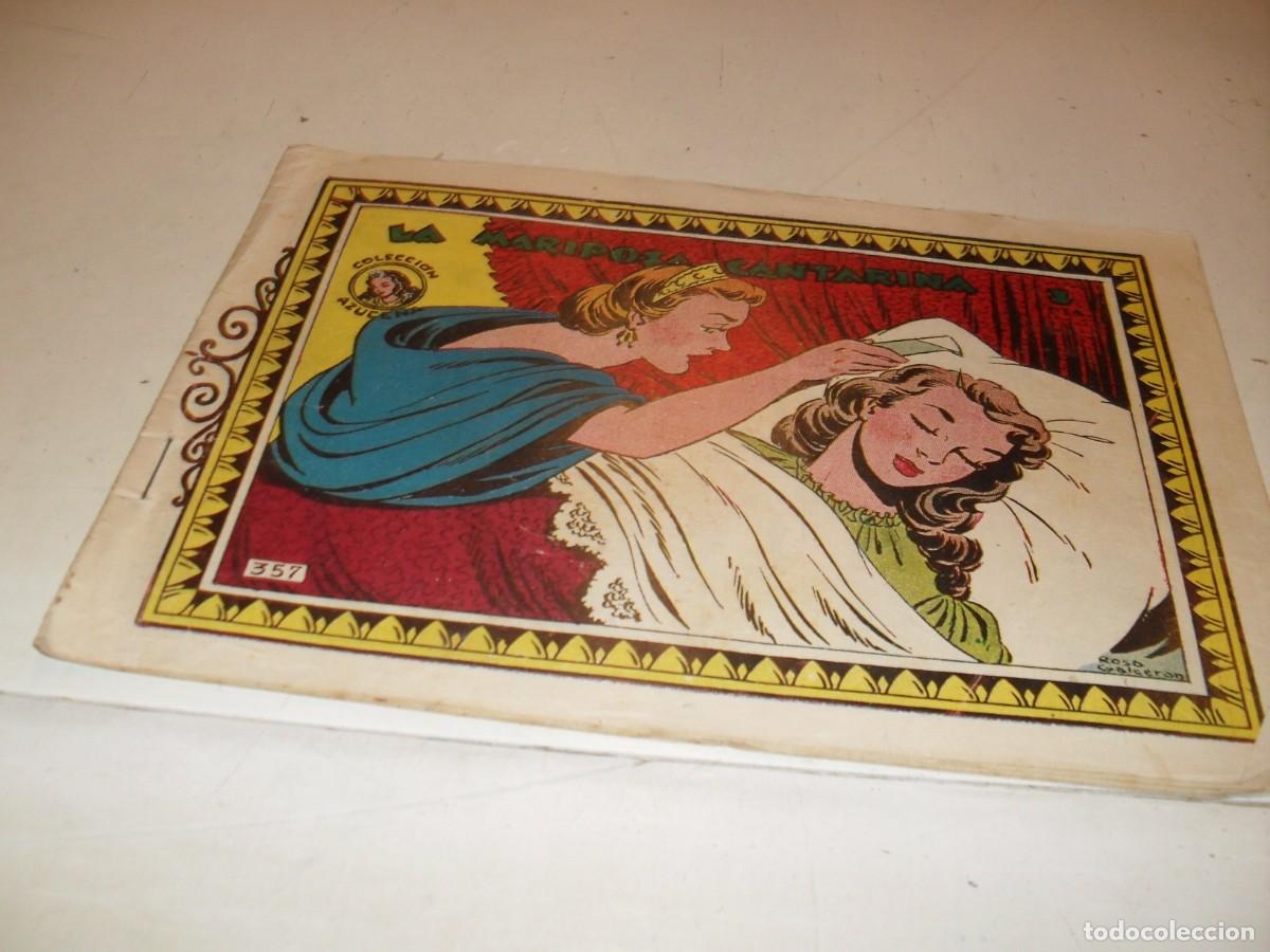 Tebeos: (ORIGINAL)AZUCENA N&ordm; 357,LA MARIPOSA CANTARINA,DE 1215,TORAY,1950