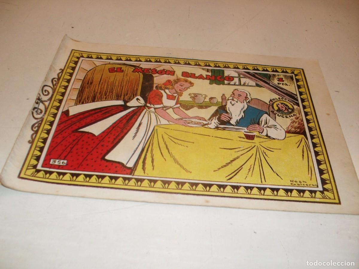 Tebeos: (ORIGINAL)AZUCENA N&ordm; 356,EL MESON BLANCO,DE 1215,TORAY,1950