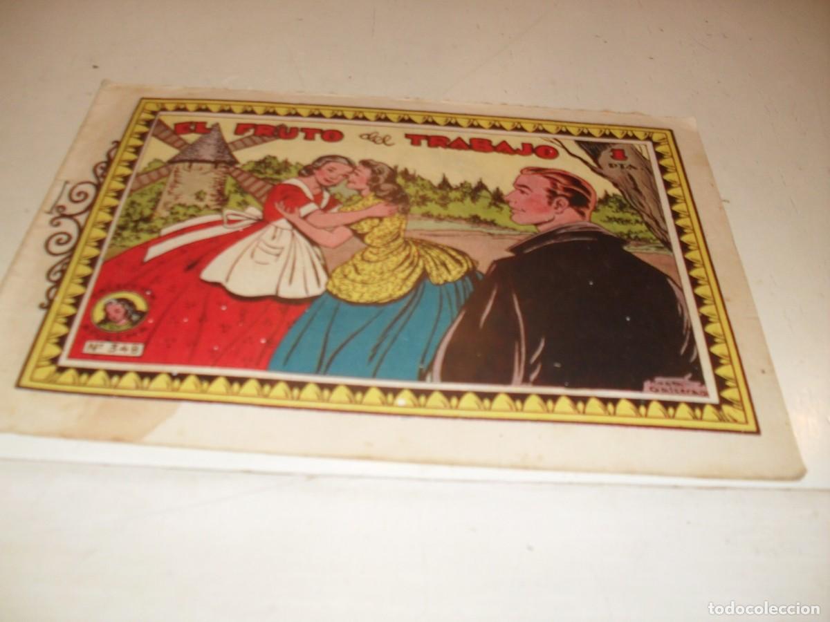 Tebeos: (ORIGINAL)AZUCENA N&ordm; 348,EL FRUTO DEL TRABAJO,DE 1215,TORAY,1950