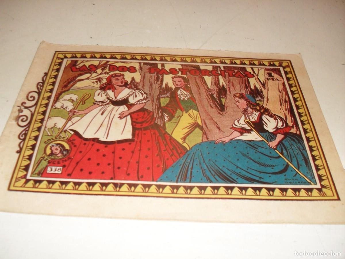 Tebeos: (ORIGINAL)AZUCENA N&ordm; 338,LAS DOS PASTORCITAS,DE 1215,TORAY,1950