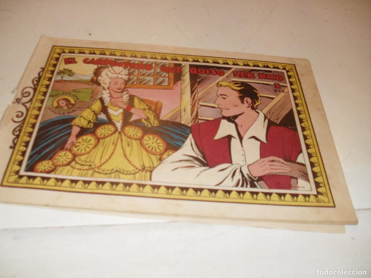 Tebeos: (ORIGINAL)AZUCENA N&ordm; 311,EL CARPINTERO QUE QUISO SER RICO,DE 1215,TORAY,1950