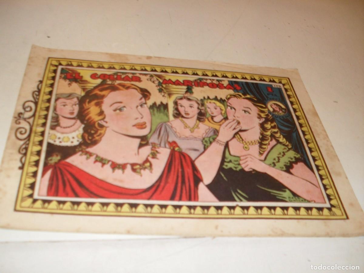 Tebeos: (ORIGINAL)AZUCENA N&ordm; 307,EL COLLAR DE MARIPOSAS,DE 1215,TORAY,1950