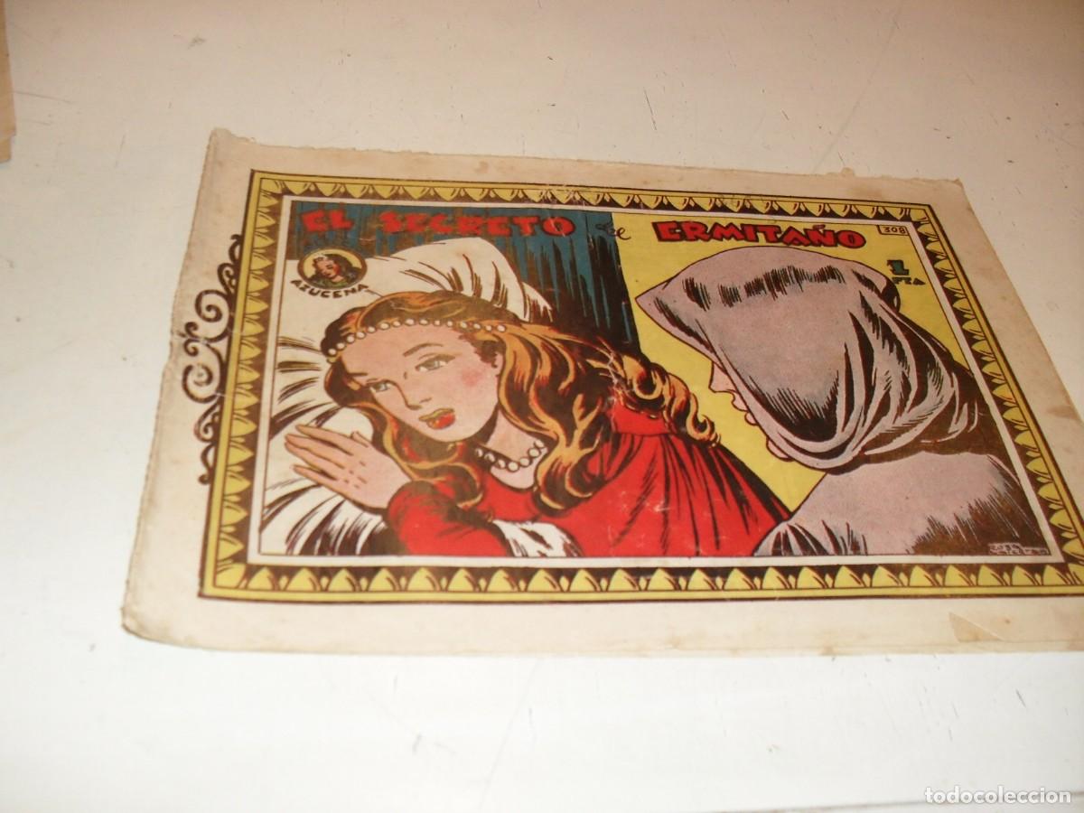 Tebeos: (ORIGINAL)AZUCENA N&ordm; 308,EL SECRETO DEL ERMITA&Ntilde;O,DE 1215,TORAY,1950