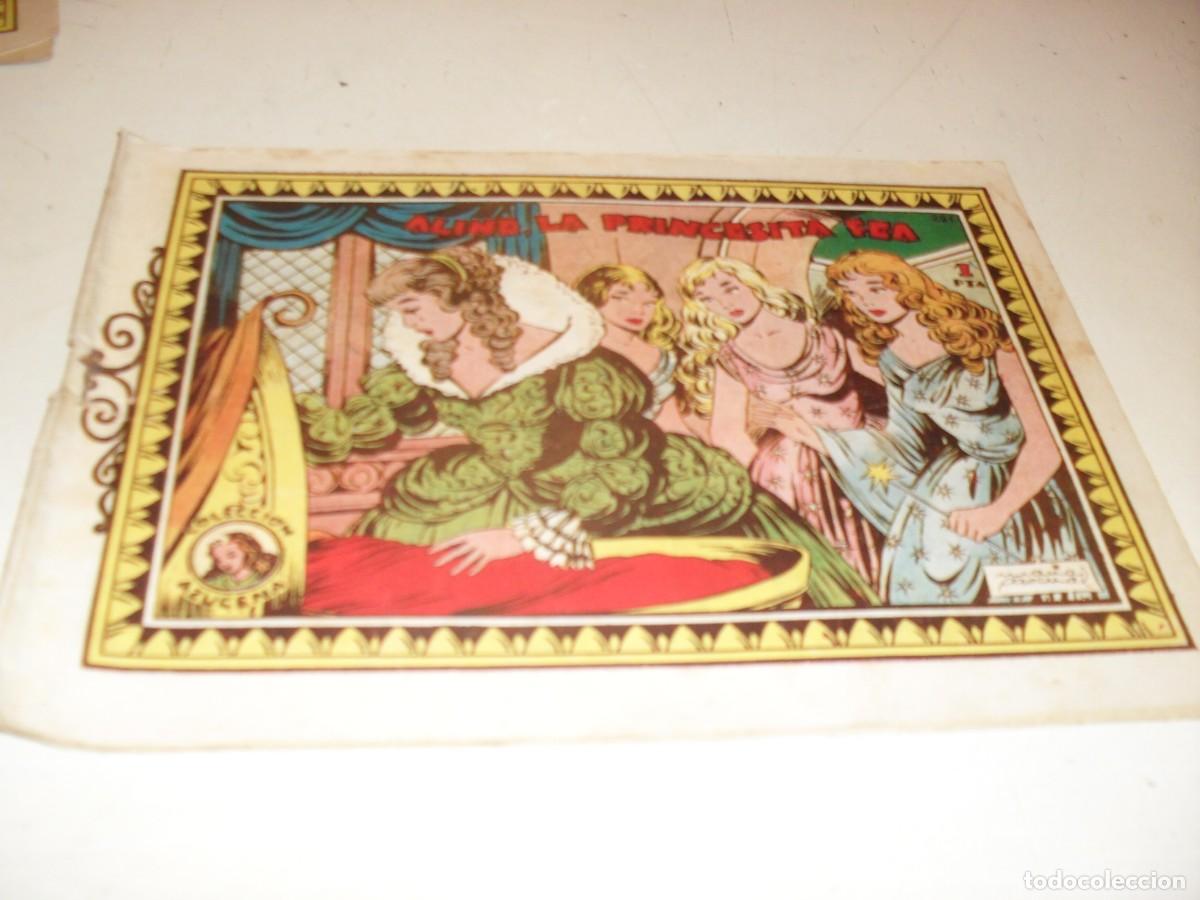 Tebeos: (ORIGINAL)AZUCENA N&ordm; 291,ALINE,LA PRINCESITA FEA,DE 1215,TORAY,1950