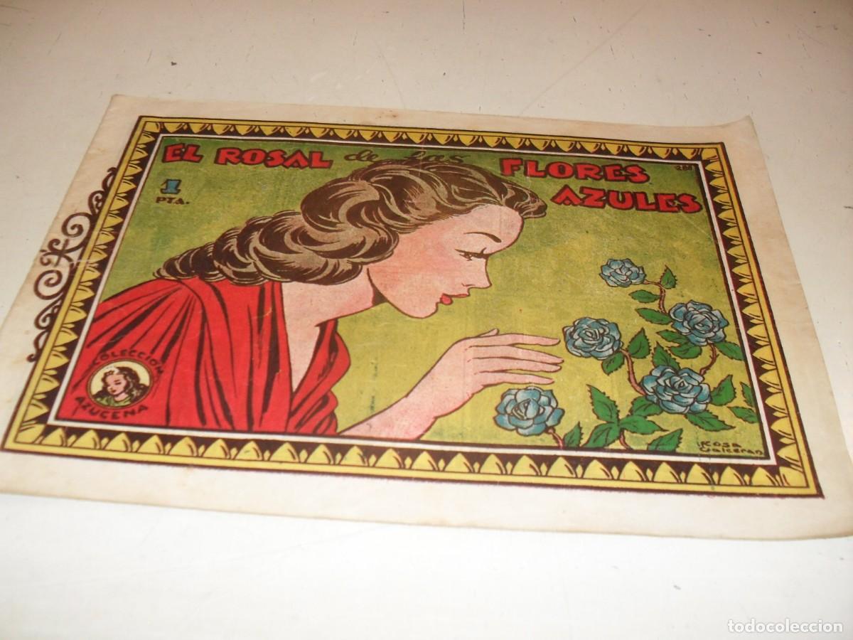 Tebeos: (ORIGINAL)AZUCENA N&ordm; 288,EL ROSAL DE LAS FLORES AZULES,DE 1215,TORAY,1950
