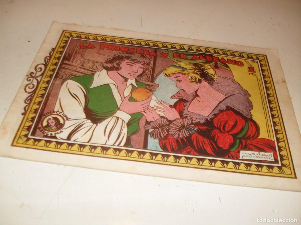 Tebeos: (ORIGINAL)AZUCENA N&ordm; 284,LA PRINCESA Y EL ALDEANO,DE 1215,TORAY,1950