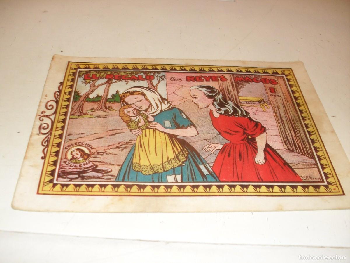 Tebeos: (ORIGINAL)AZUCENA N&ordm; 282,EL REGALO DE LOS REYES MAGOS,DE 1215,TORAY,1950