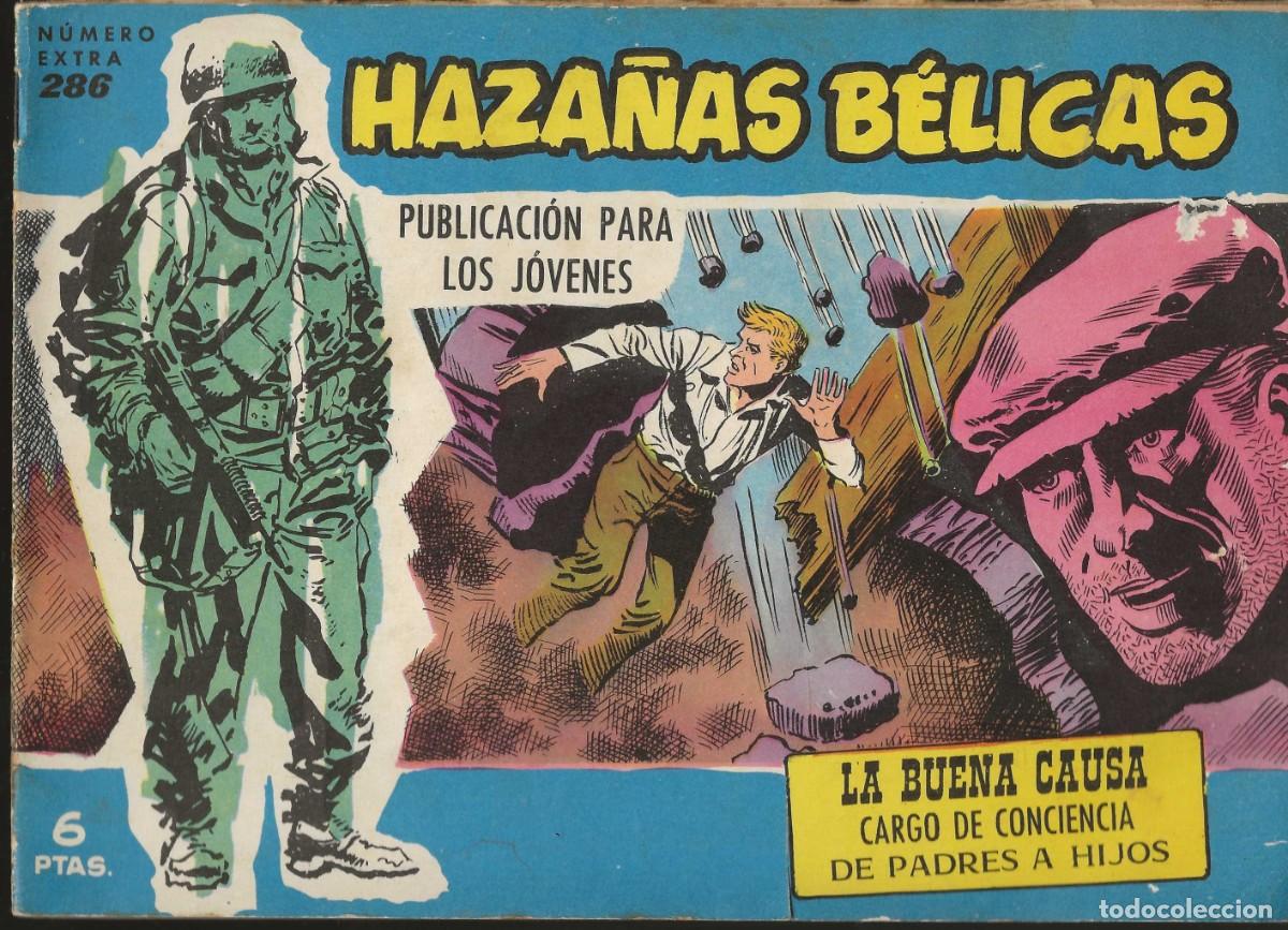 Tebeos: HAZA&Ntilde;AS B&Eacute;LICAS -- SERIE AZUL -- N&ordm; 286