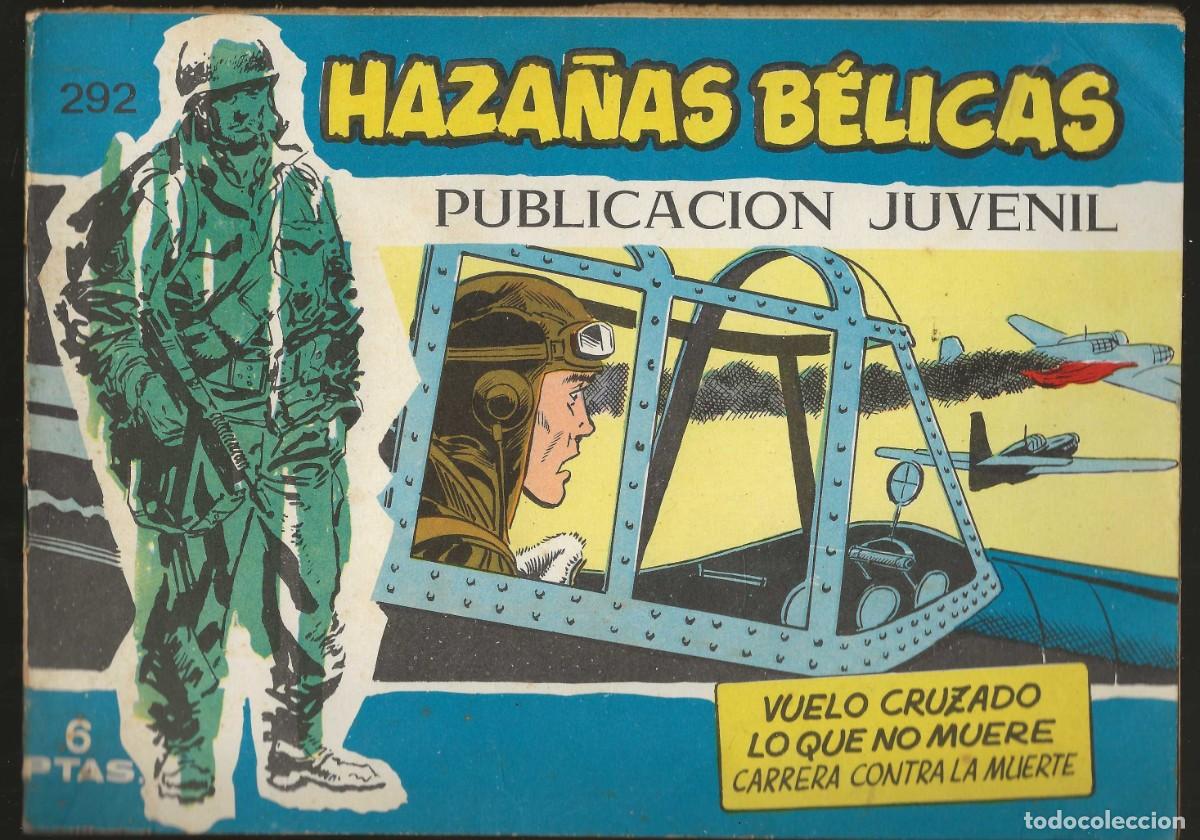 Tebeos: HAZA&Ntilde;AS B&Eacute;LICAS -- SERIE AZUL -- N&ordm; 292