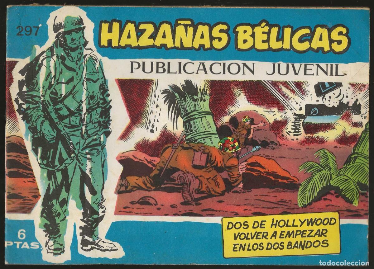 Tebeos: HAZA&Ntilde;AS B&Eacute;LICAS -- SERIE AZUL -- N&ordm; 297 - Foto 1