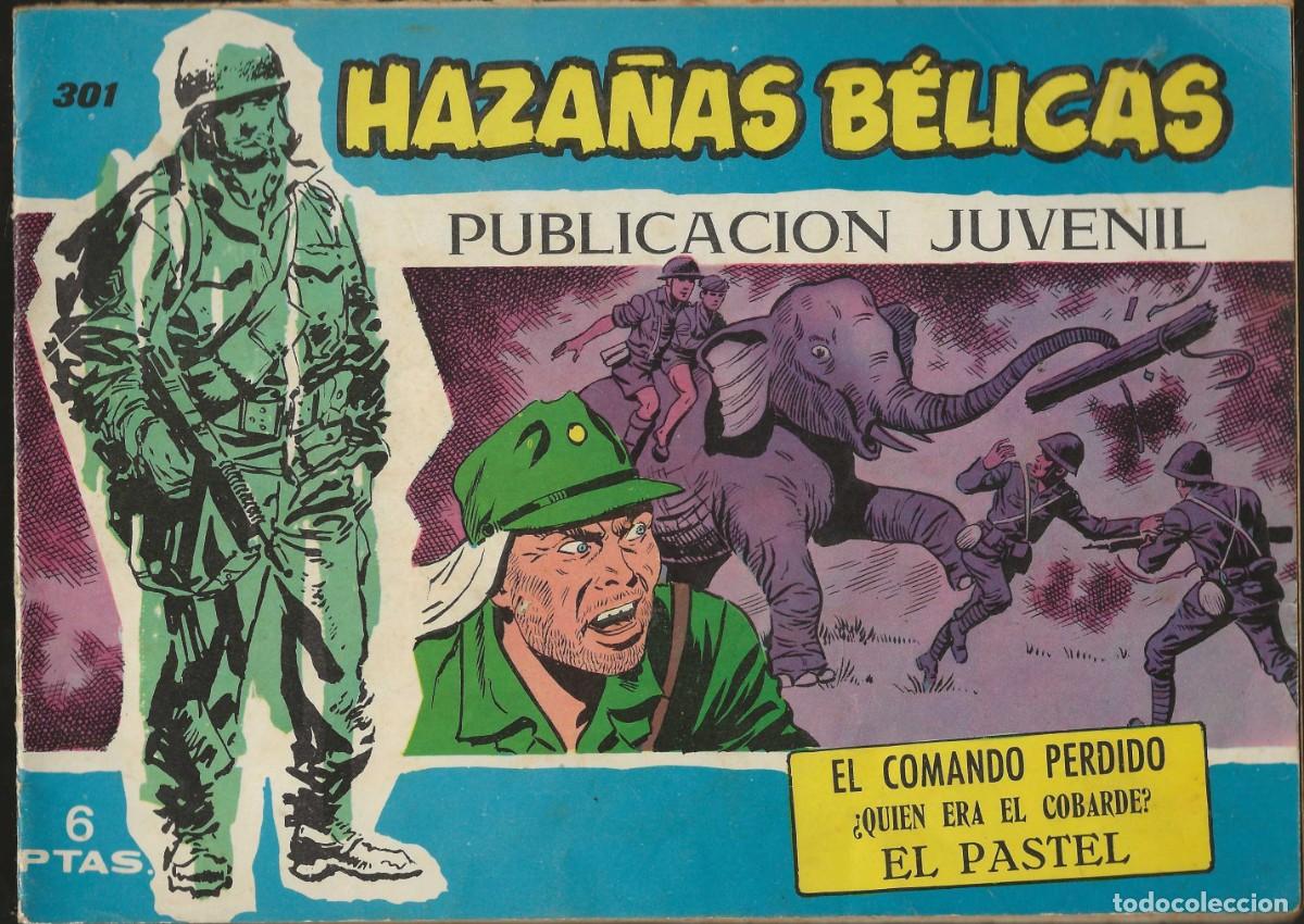 Tebeos: HAZA&Ntilde;AS B&Eacute;LICAS -- SERIE AZUL -- N&ordm; 301