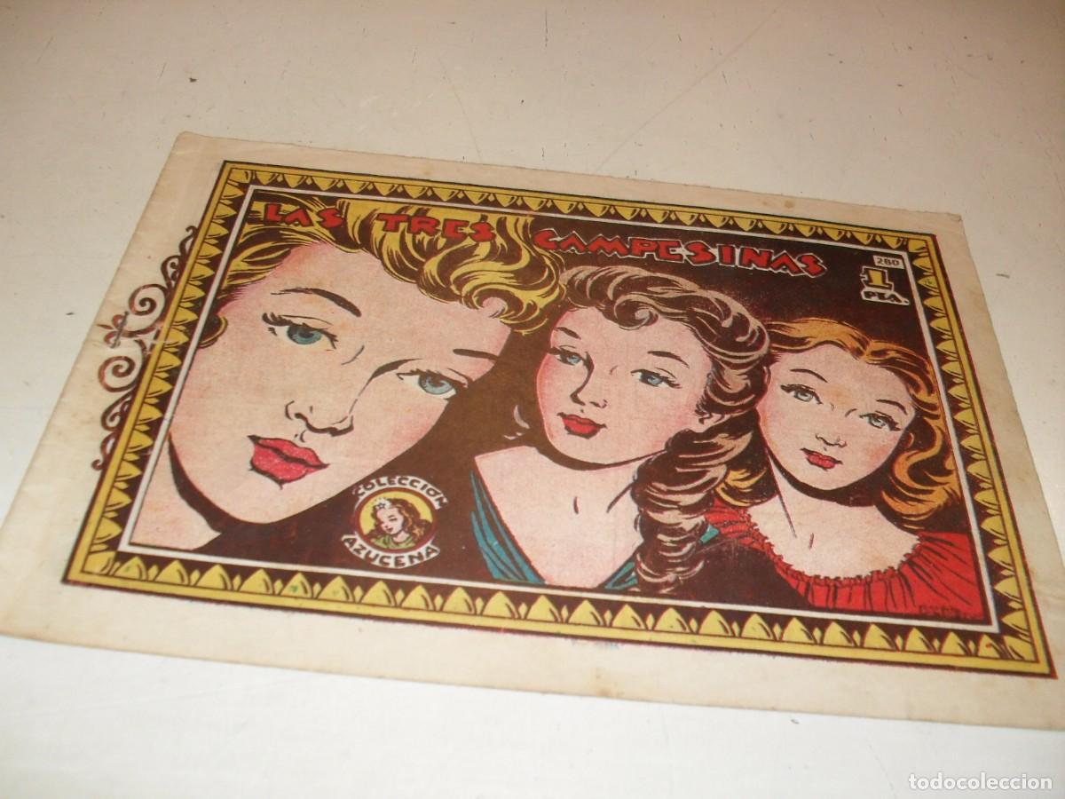Tebeos: (ORIGINAL)AZUCENA N&ordm; 280,LAS TRES CAMPESINAS,DE 1215,TORAY,1950