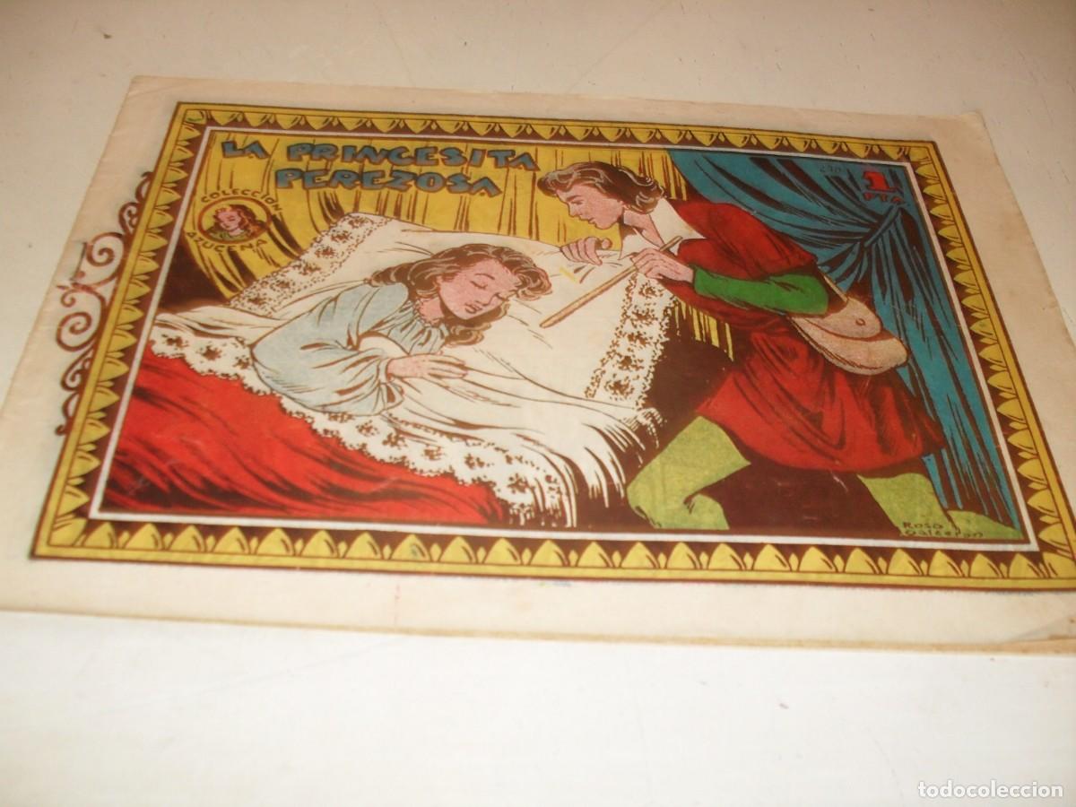 Tebeos: (ORIGINAL)AZUCENA N&ordm; 278,LA PRINCESA PEREZOSA,DE 1215,TORAY,1950