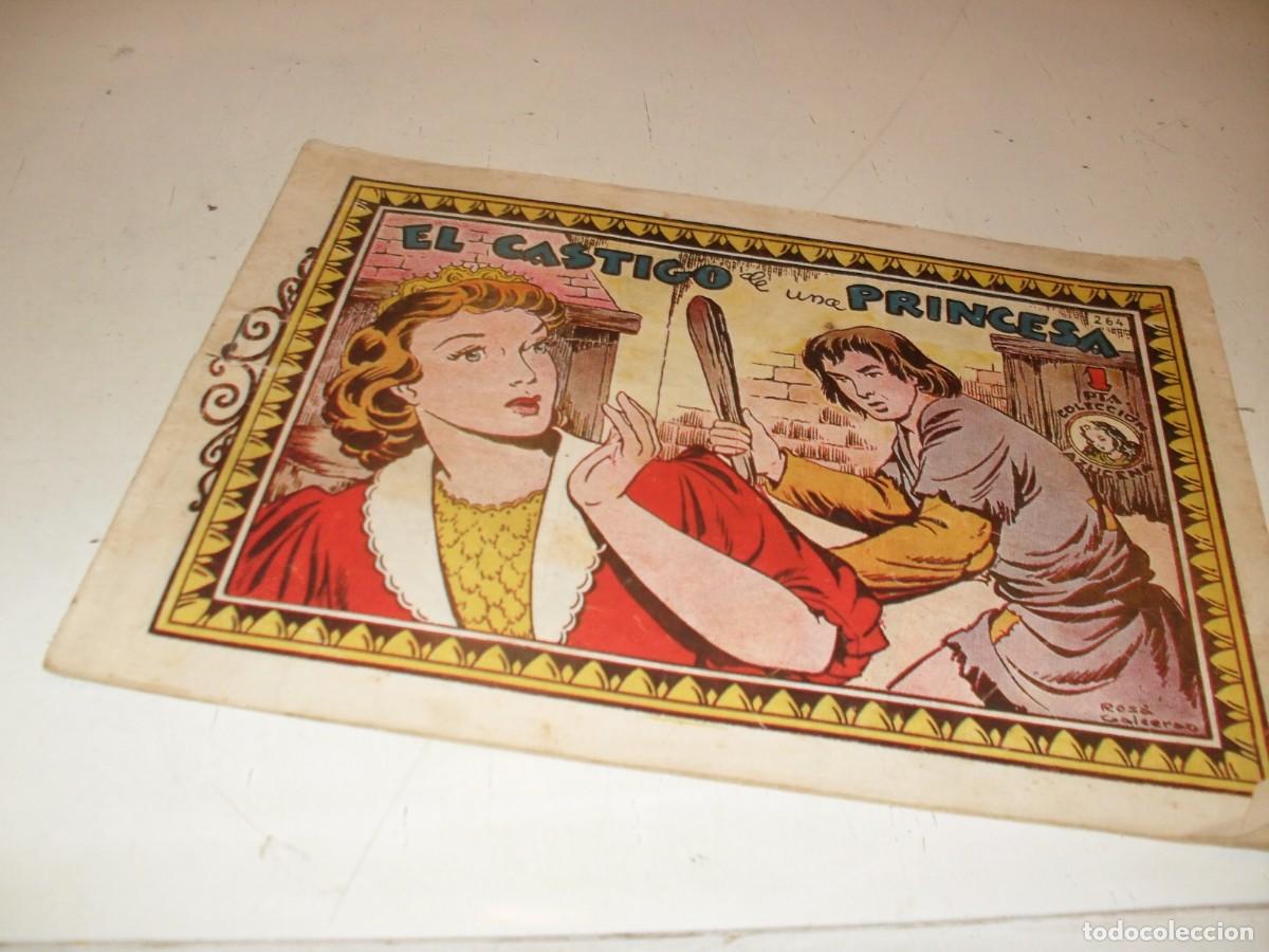 Tebeos: (ORIGINAL)AZUCENA N&ordm; 264,EL CASTIGO DE UNA PRINCESA,DE 1215,TORAY,1950