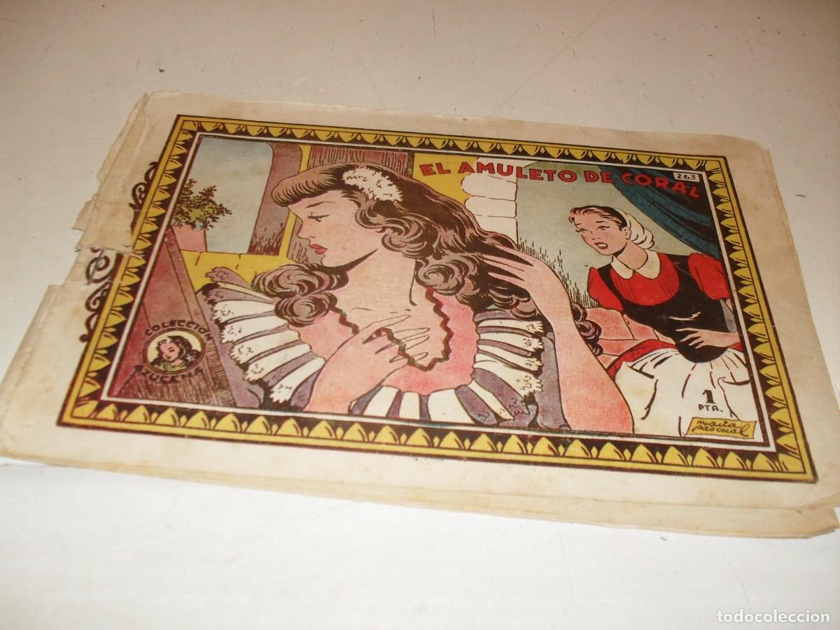 Tebeos: (ORIGINAL)AZUCENA N&ordm; 263,EL AMULETO DE CORAL,DE 1215,TORAY,1950