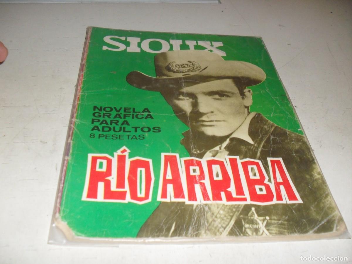 Tebeos: SIOUX N&ordm; 45,RIO ARRIBA,CON DONNA DOUGLAS EN CONTRAPORTADA,DE 183.TORAY,1964