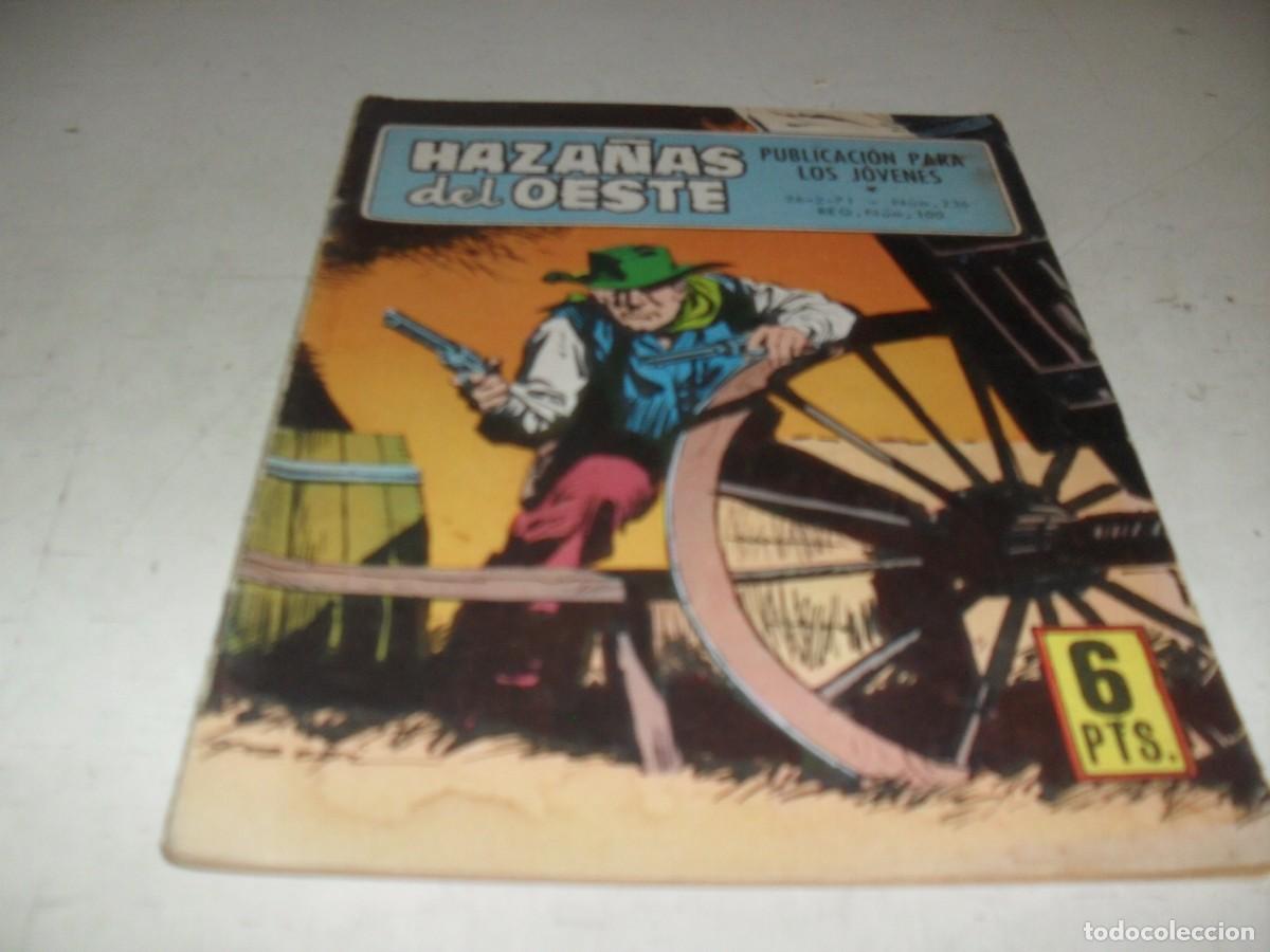 Tebeos: HAZA&Ntilde;AS DEL OESTE N&ordm; 236,CON PORTADA DE LOPEZ ESPI,DE 244.TORAY,1962