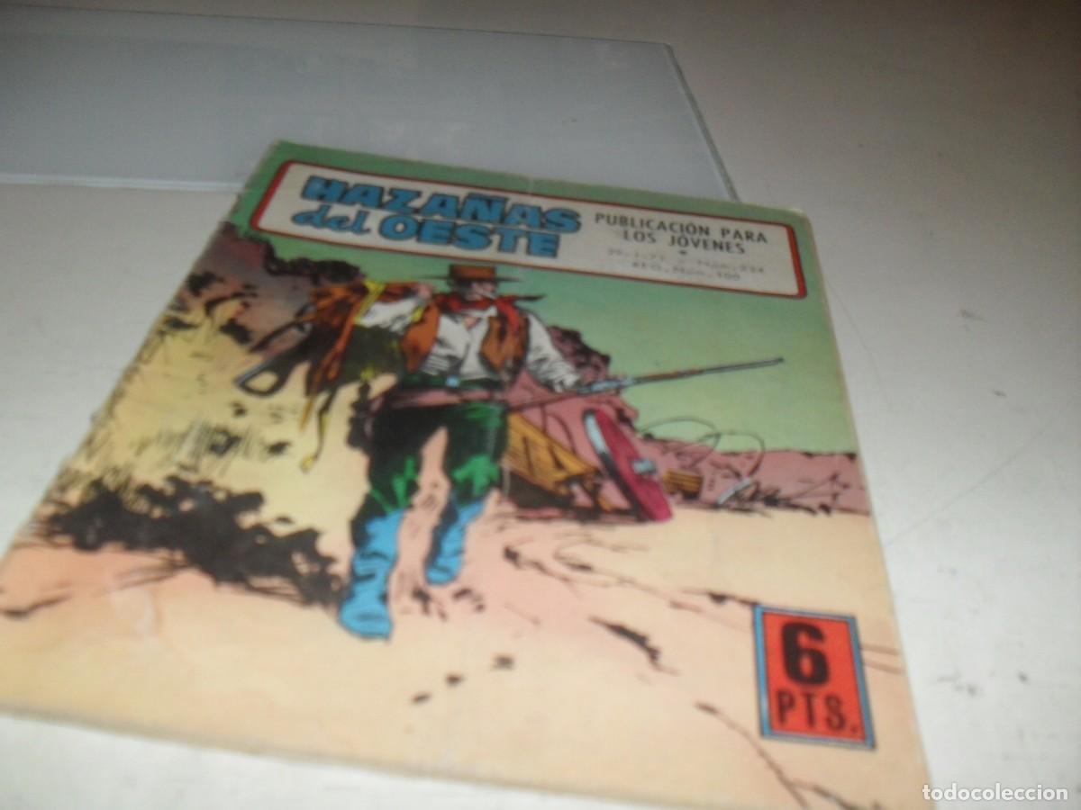 Tebeos: HAZA&Ntilde;AS DEL OESTE N&ordm; 234,CON PORTADA DE LOPEZ ESPI,DE 244.TORAY,1962