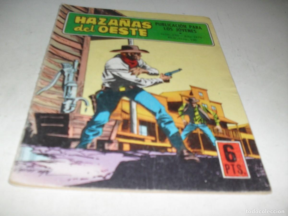 Tebeos: HAZA&Ntilde;AS DEL OESTE N&ordm; 220,UNA BALA PERDIDA,DE 244.TORAY,1962