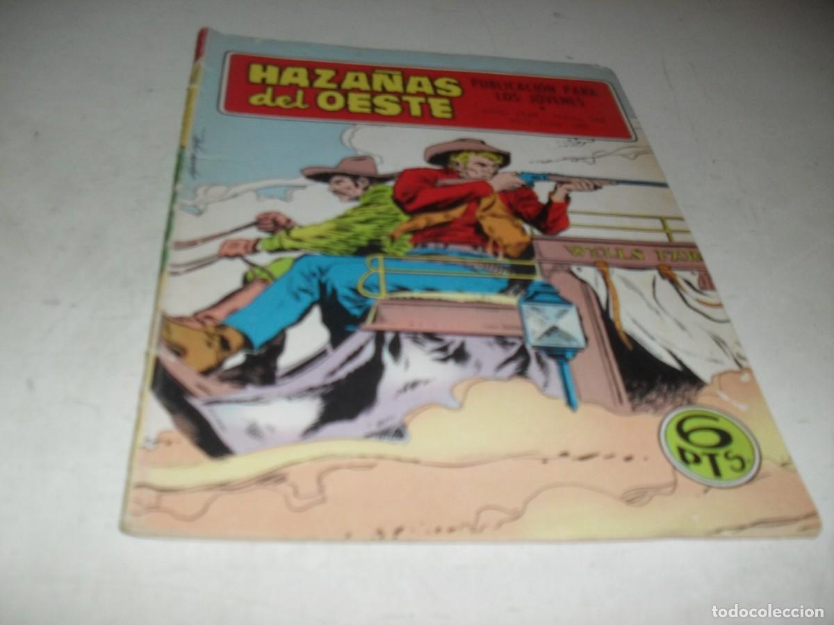 Tebeos: HAZA&Ntilde;AS DEL OESTE N&ordm; 188,CON PORTADA DE LOPEZ ESPI,DE 244.TORAY,1962