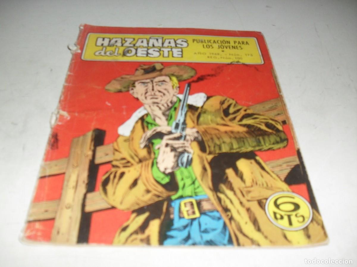 Tebeos: HAZA&Ntilde;AS DEL OESTE N&ordm; 175.ENOCH EL CUAQUERO,DE ALDOMA,DE 244.TORAY,1962