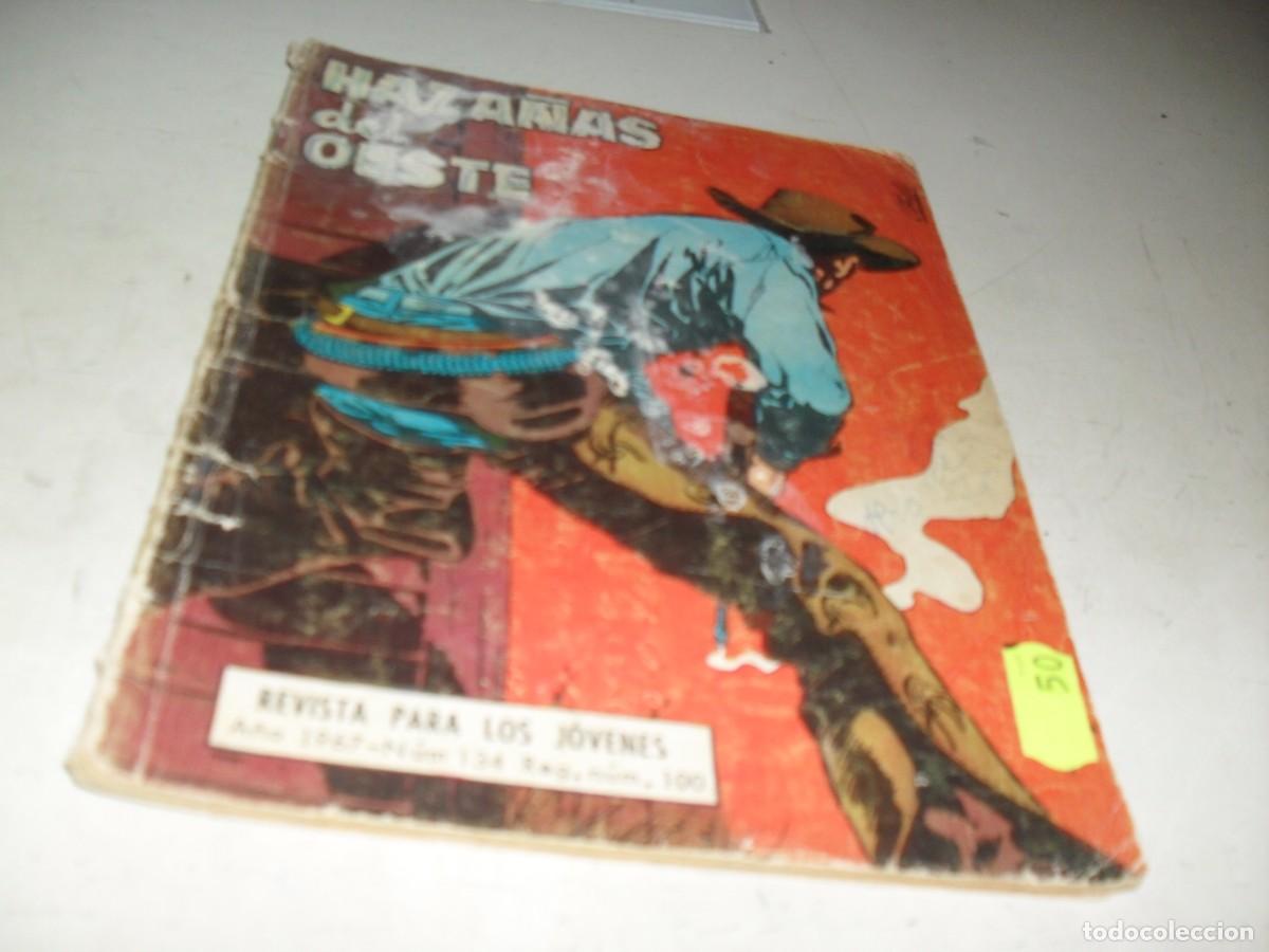 Tebeos: HAZA&Ntilde;AS DEL OESTE N&ordm; 134,CON BARBARA FELDEN EN CONTRAPORTADA,DE 244.TORAY,1962