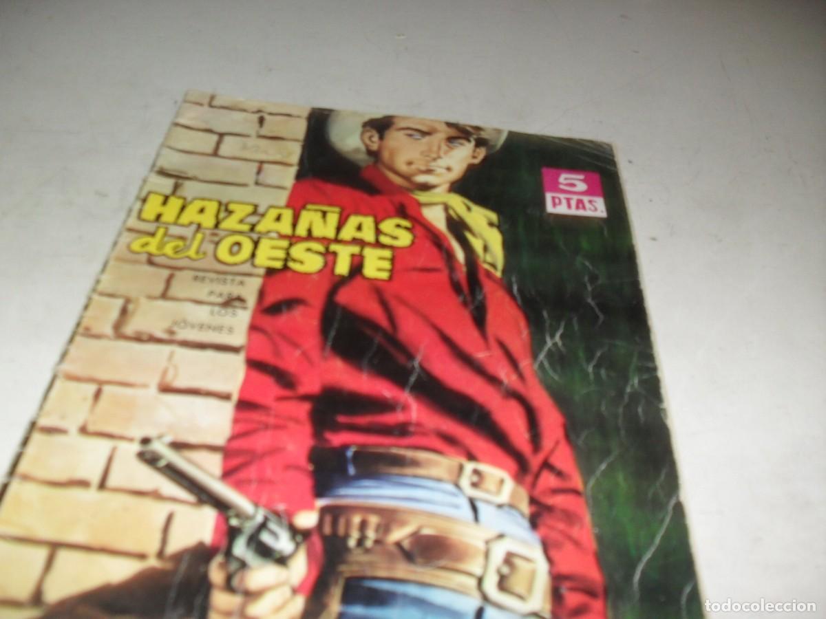 Tebeos: HAZA&Ntilde;AS DEL OESTE N&ordm; 65,CON MICHELE MERCIER EN CONTRAPORTADA,DE 244.TORAY,1962