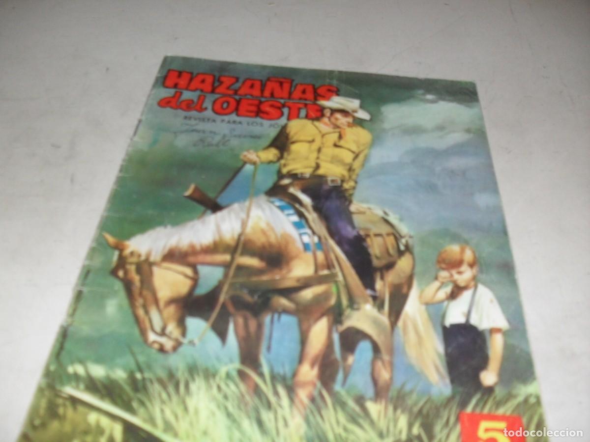 Tebeos: HAZA&Ntilde;AS DEL OESTE N&ordm; 61,CON VALERIE GEARON EN CONTRAPORTADA,DE 244.TORAY,1962