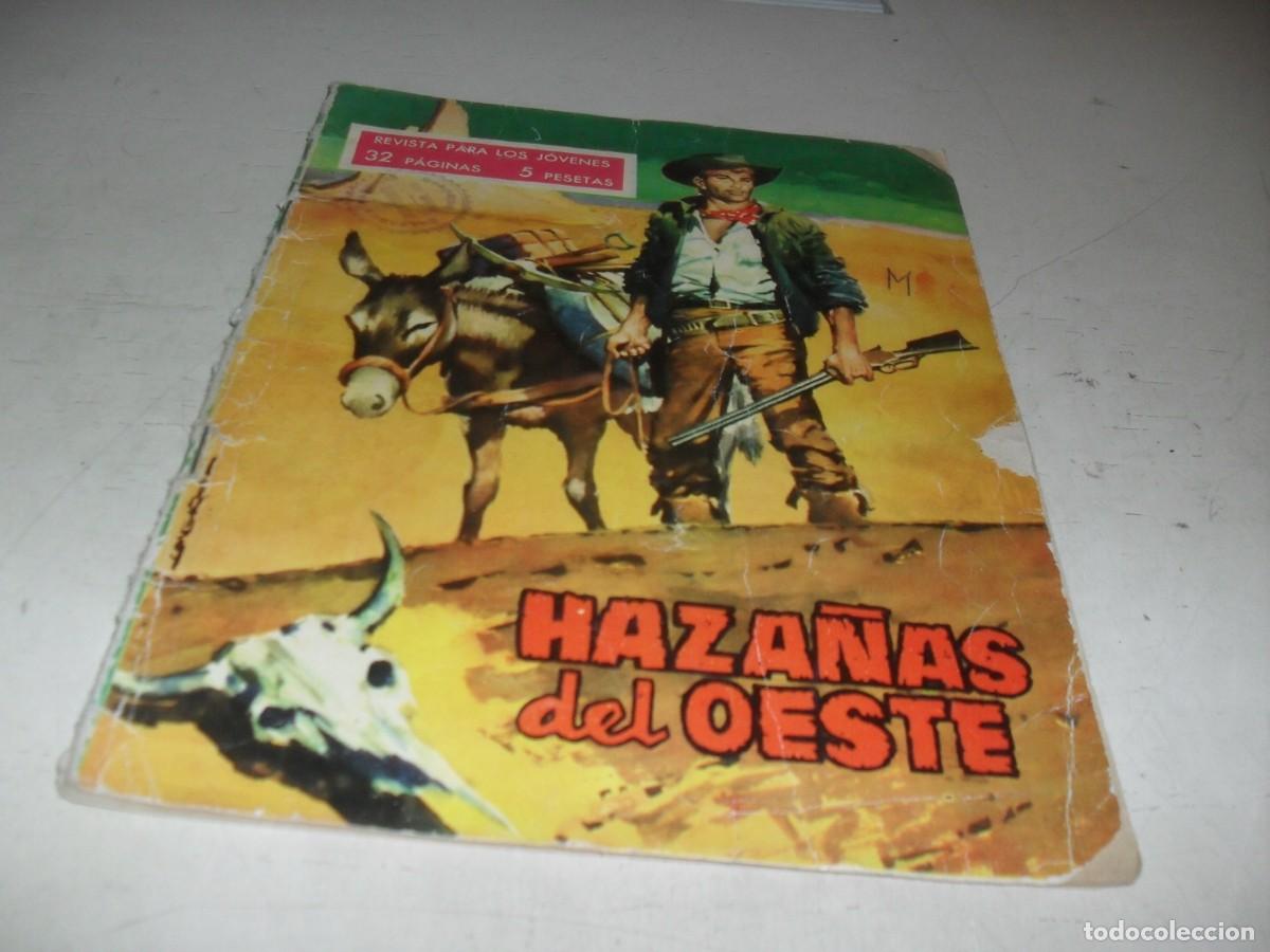 Tebeos: HAZA&Ntilde;AS DEL OESTE N&ordm; 35,CON GABRIELLE PALLOTTA EN CONTRAPORTADA,DE 244.TORAY,1962