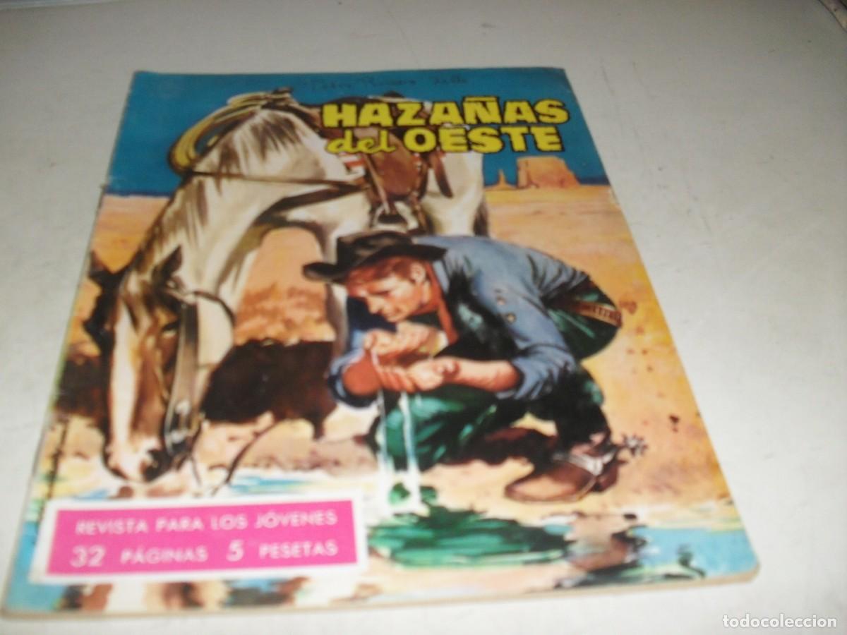 Tebeos: HAZA&Ntilde;AS DEL OESTE N&ordm; 31,EN CONTRAPORTADA PUBLICIDAD DE BRIGADA SECRETA,DE 244.TORAY,1962