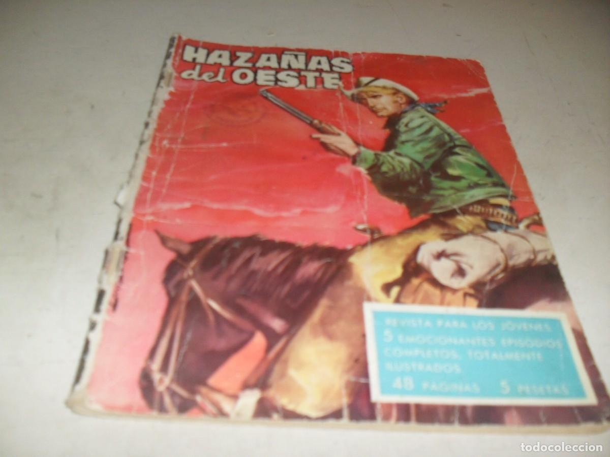 Tebeos: HAZA&Ntilde;AS DEL OESTE N&ordm; 21,EN CONTRAPORTADA PUBLICIDAD DE BRIGADA SECRETA,DE 244.TORAY,1962