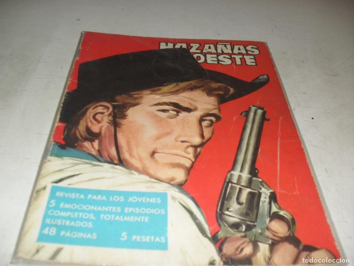 Tebeos: HAZA&Ntilde;AS DEL OESTE N&ordm; 11,CON 5 EMOCIONANTES EPISODIOS COMPLETOS,DE 244.TORAY,1962